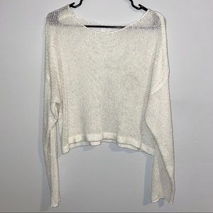 Cropped sweater